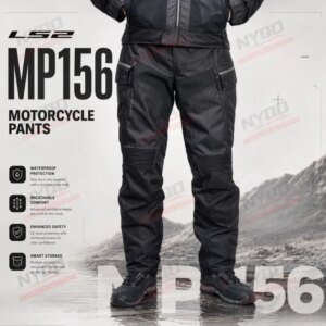 LS2 MP156 Motorcycle Riding Pants for Men and Women All Year Round CE Protection, Waterproof and Anti Fall Pants Lp156