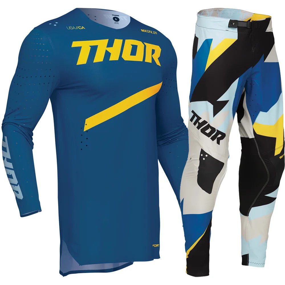 2026 Launchmode Futura Black / Red Gear Combo Motorcycle Sportswear Set Off-Road Motorcycle Combination