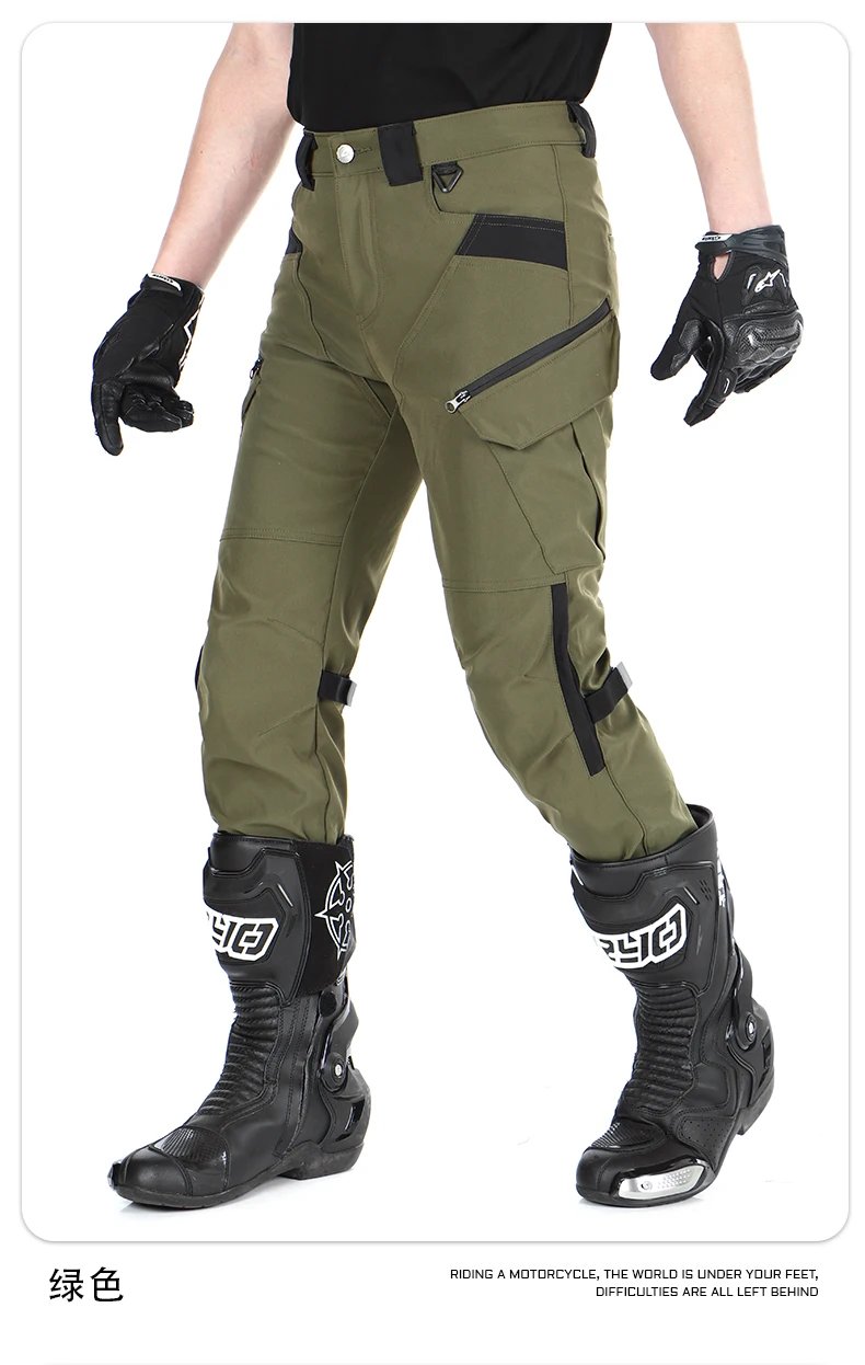 VOLERO 2025 Motorcycle Riding Pants Windproof Waterproof Breathable with Armor for Men Women