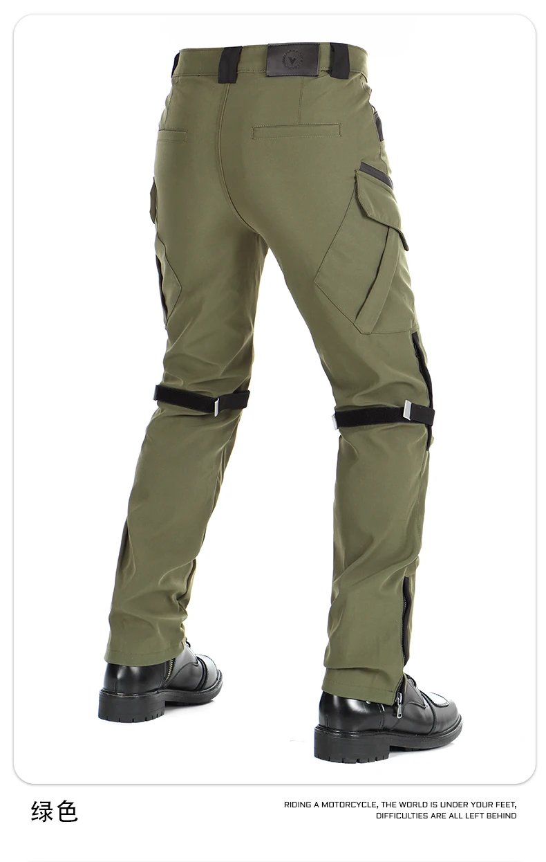 VOLERO 2025 Motorcycle Riding Pants Windproof Waterproof Breathable with Armor for Men Women