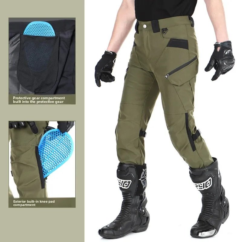 VOLERO 2025 Motorcycle Riding Pants Windproof Waterproof Breathable with Armor for Men Women