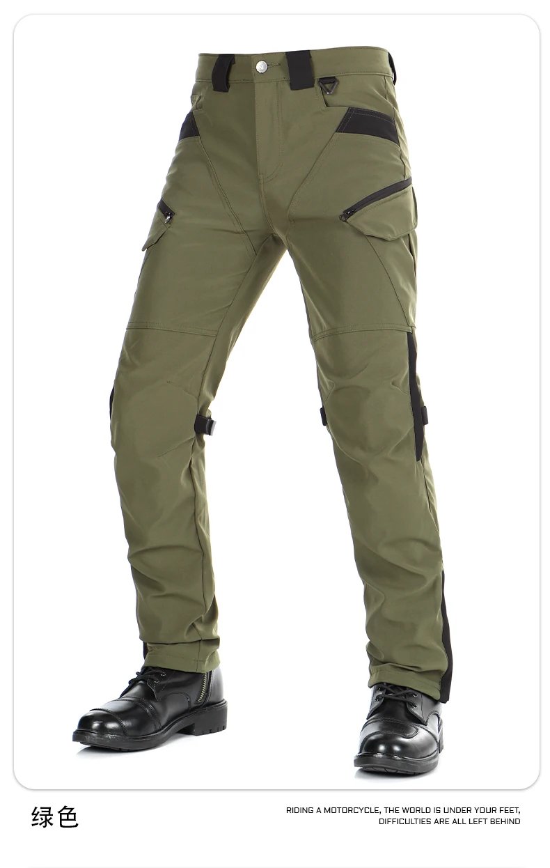 VOLERO 2025 Motorcycle Riding Pants Windproof Waterproof Breathable with Armor for Men Women