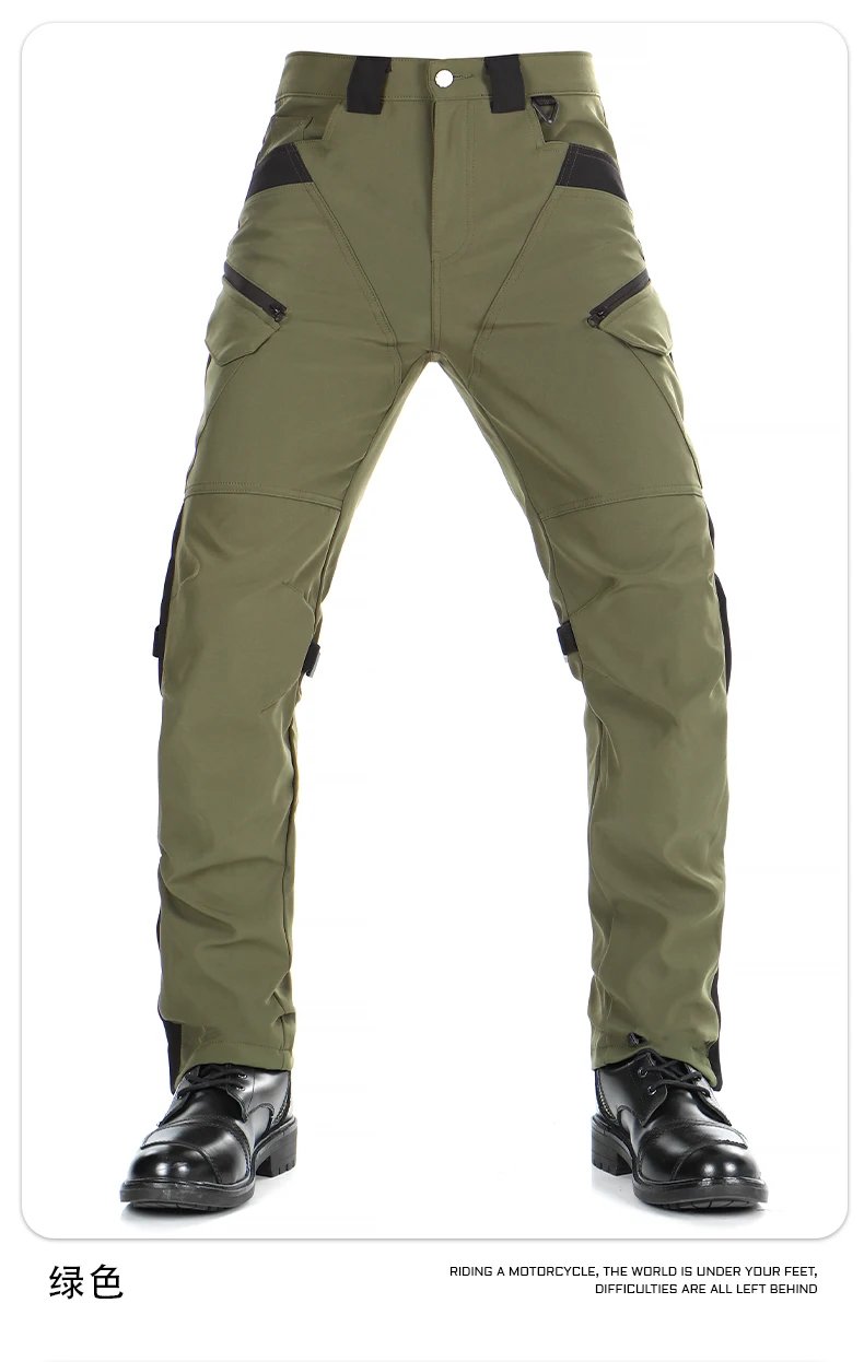 VOLERO 2025 Motorcycle Riding Pants Windproof Waterproof Breathable with Armor for Men Women