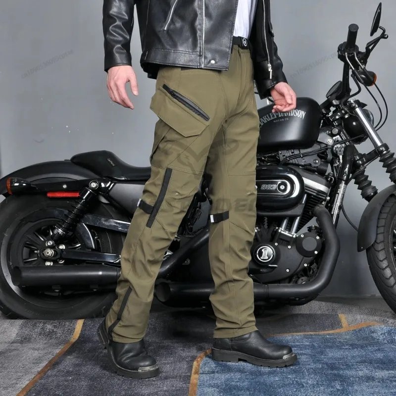 New Motorcycle Pants, Riding Jeans, Anti-fall, Classic Motorcycle Rider Pants, Racing Pants for All Seasons