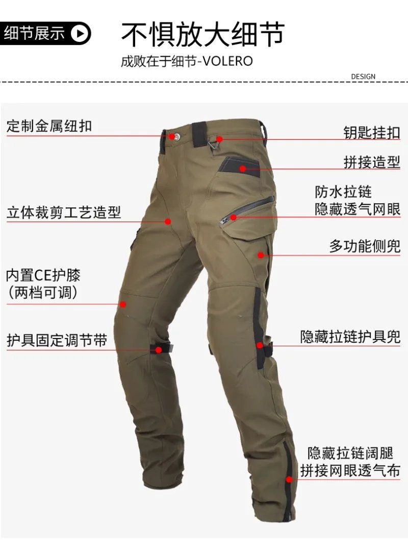 New Motorcycle Pants, Riding Jeans, Anti-fall, Classic Motorcycle Rider Pants, Racing Pants for All Seasons New Motorcycle Pants, Riding Jeans, Anti-fall, Classic Motorcycle Rider Pants, Racing Pants for All Seasons