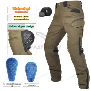New Motorcycle Pants, Riding Jeans, Anti-fall, Classic Motorcycle Rider Pants, Racing Pants for All Seasons