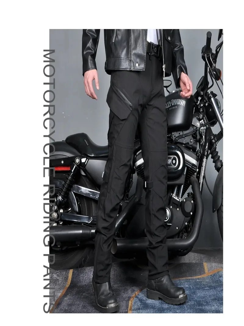 New Motorcycle Pants, Riding Jeans, Anti-fall, Classic Motorcycle Rider Pants, Racing Pants for All Seasons New Motorcycle Pants, Riding Jeans, Anti-fall, Classic Motorcycle Rider Pants, Racing Pants for All Seasons