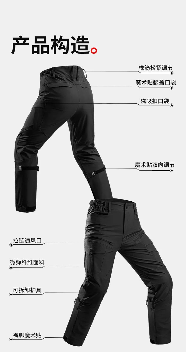 Motowolf CE Approval Motorcycle Pants Summer Breathable Moto Pants Elastic Riding Pants Motocross Trousers for Men Women