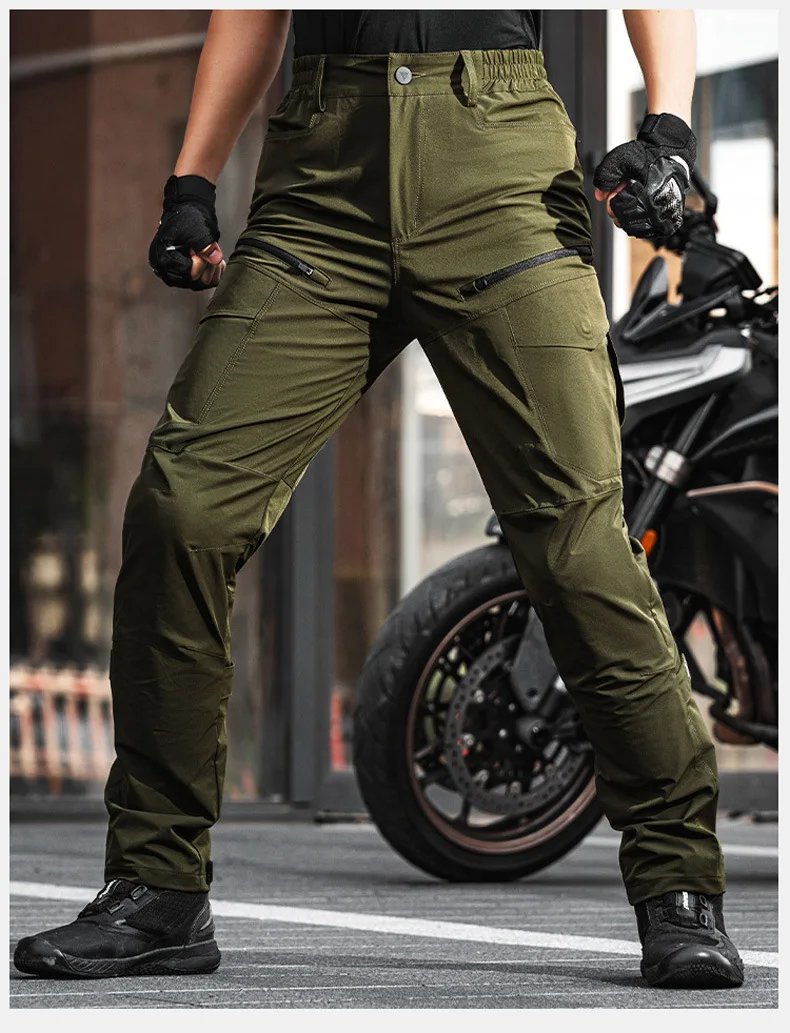 Motowolf CE Approval Motorcycle Pants Summer Breathable Moto Pants Elastic Riding Pants Motocross Trousers for Men Women