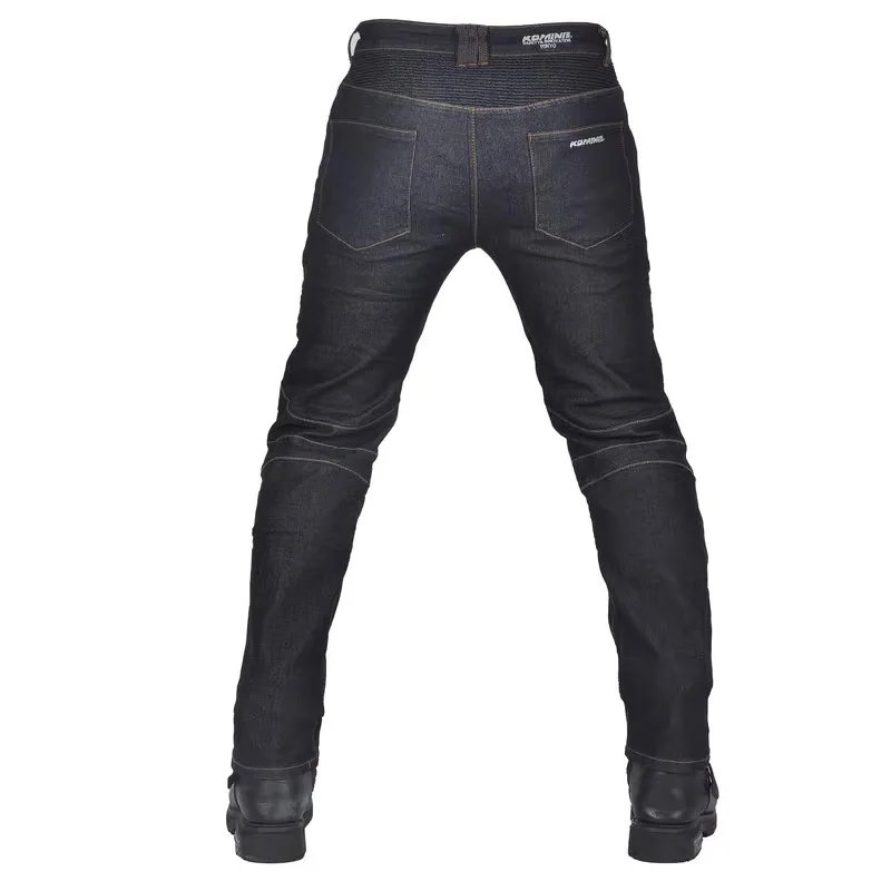 New Motorcycle Black Rider Racing Pants Men All Seasons Straight Elastic Denim Motorcycle Anti-fal Level 2 Gears Riding Jeans New Motorcycle Black Rider Racing Pants Men All Seasons Straight Elastic Denim Motorcycle Anti-fal Level 2 Gears Riding Jeans