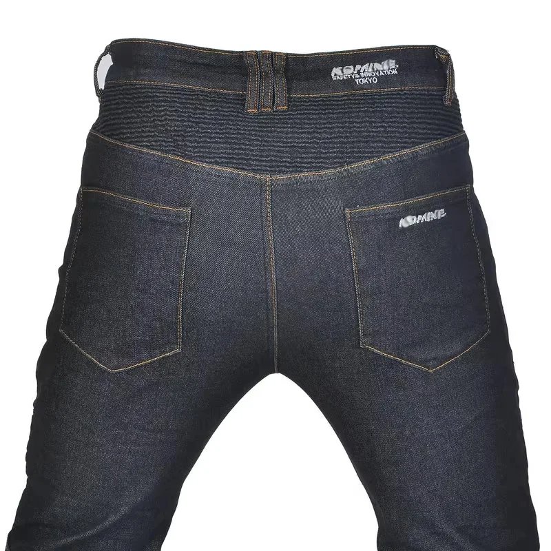 New Motorcycle Black Rider Racing Pants Men All Seasons Straight Elastic Denim Motorcycle Anti-fal Level 2 Gears Riding Jeans New Motorcycle Black Rider Racing Pants Men All Seasons Straight Elastic Denim Motorcycle Anti-fal Level 2 Gears Riding Jeans