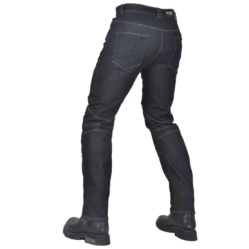 New Motorcycle Black Rider Racing Pants Men All Seasons Straight Elastic Denim Motorcycle Anti-fal Level 2 Gears Riding Jeans New Motorcycle Black Rider Racing Pants Men All Seasons Straight Elastic Denim Motorcycle Anti-fal Level 2 Gears Riding Jeans
