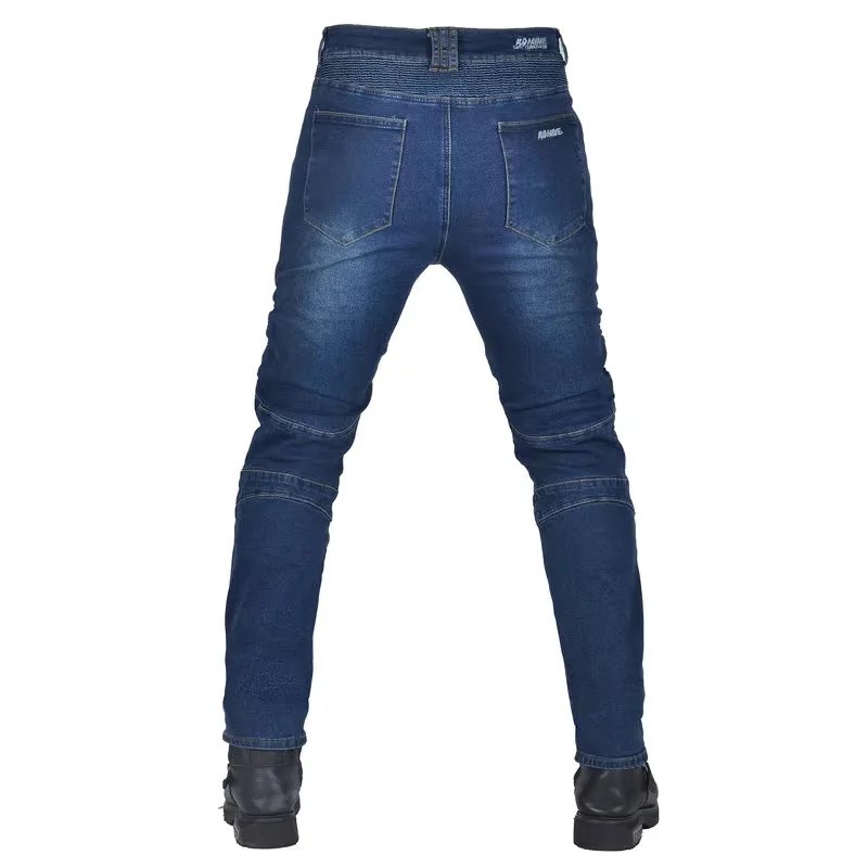 New Motorcycle Black Rider Racing Pants Men All Seasons Straight Elastic Denim Motorcycle Anti-fal Level 2 Gears Riding Jeans New Motorcycle Black Rider Racing Pants Men All Seasons Straight Elastic Denim Motorcycle Anti-fal Level 2 Gears Riding Jeans
