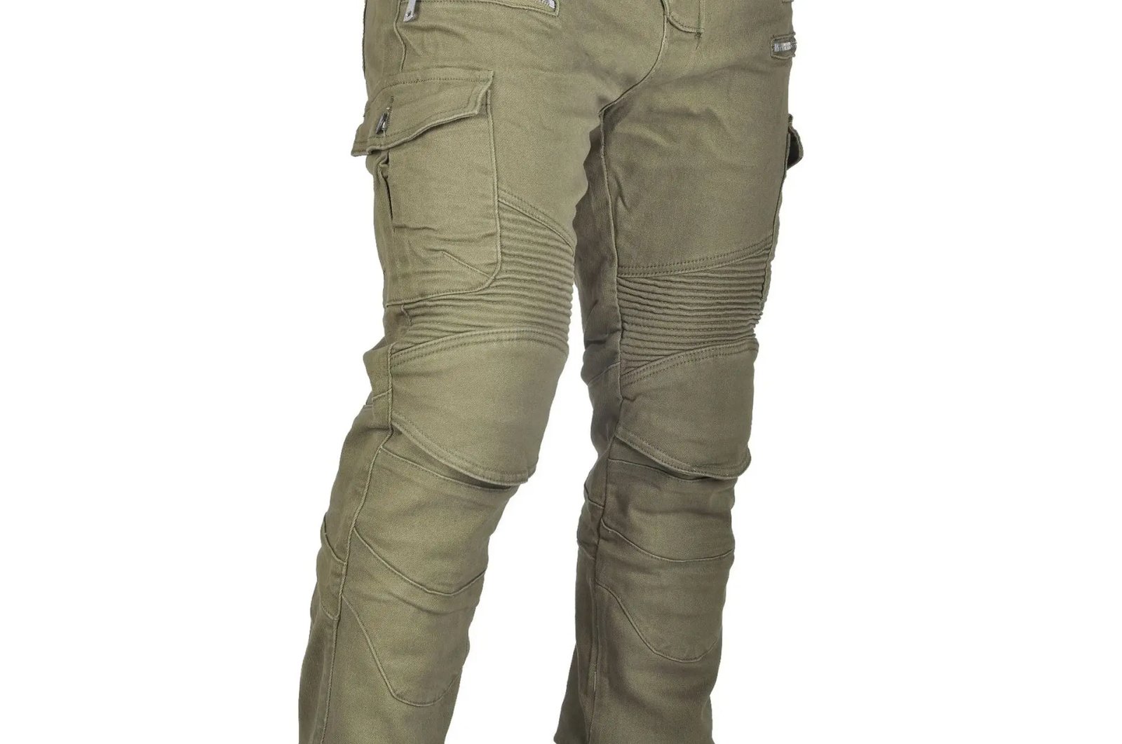 Four-Season Motorcycle Riding Pants Zipper Antifall Locomotive Motocross Racing Denim Jeans With CE Armoured Stretch Slim Fit