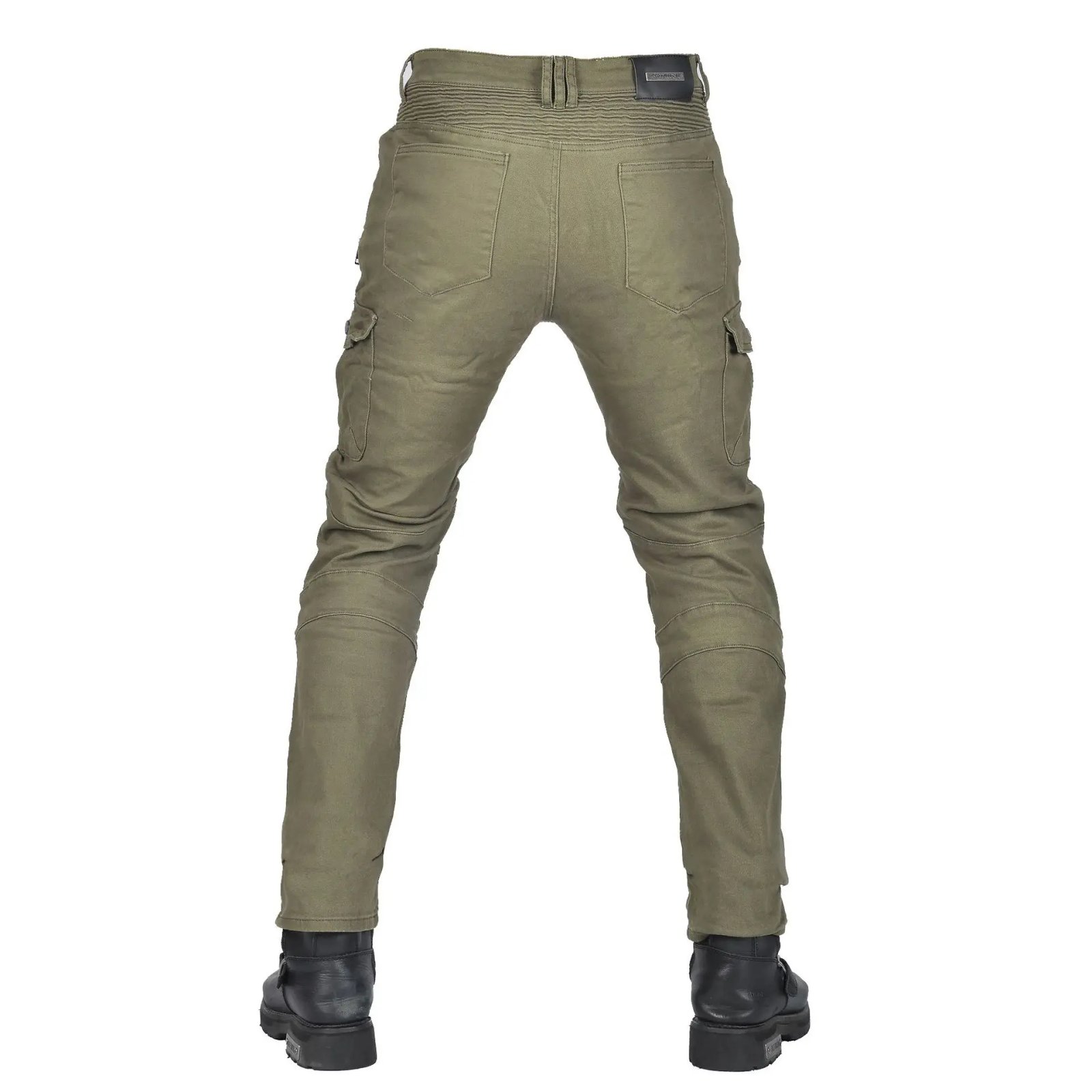 Four-Season Motorcycle Riding Pants Zipper Antifall Locomotive Motocross Racing Denim Jeans With CE Armoured Stretch Slim Fit