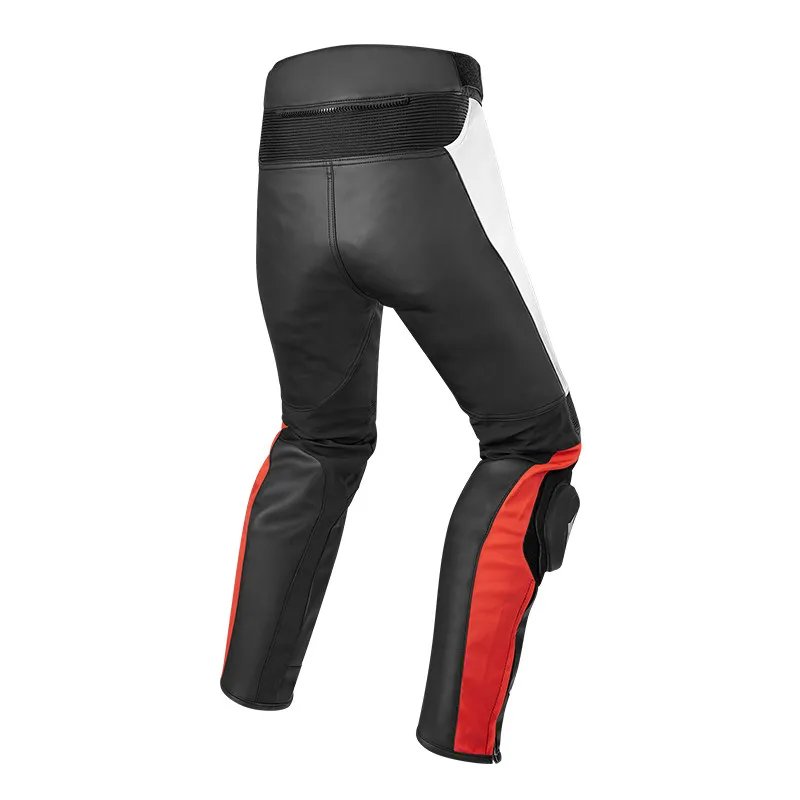Motorcycle Riding Protective Pants Men Pants CE Certified Microfiber Leather Anti-fall Waterproof Wear-resistant Racing Trousers