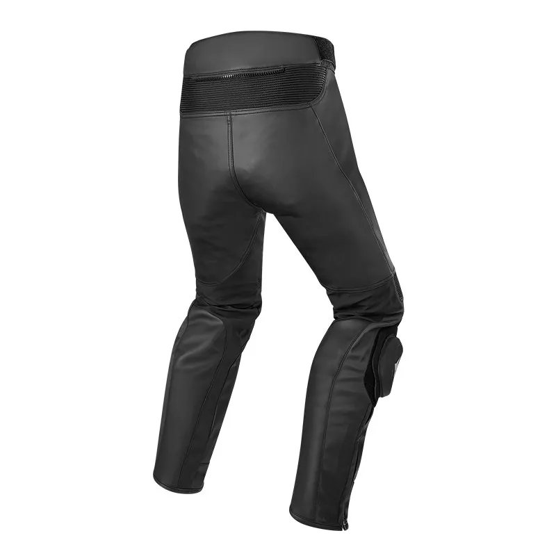 Motorcycle Riding Protective Pants Men Pants CE Certified Microfiber Leather Anti-fall Waterproof Wear-resistant Racing Trousers