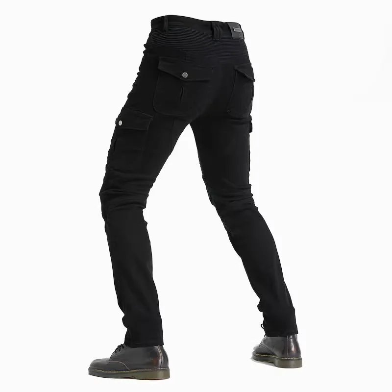 2024 New Motorcycle Black Men Fashion Pants Upgrade Extension Protector Detachable Racing Road Rider Four Seasons Casual Jeans 2024 New Motorcycle Black Men Fashion Pants Upgrade Extension Protector Detachable Racing Road Rider Four Seasons Casual Jeans