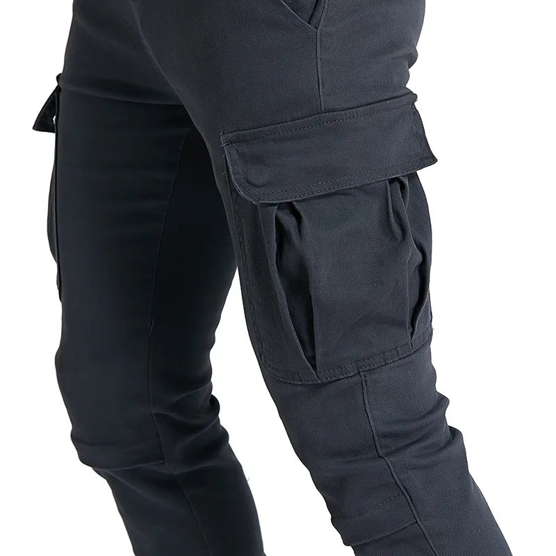 Motorcycle Pants Tear Resistant Moto Protection Camouflage Motocross Pants with CE Protective Gear Men Overalls Cargo Pants Men