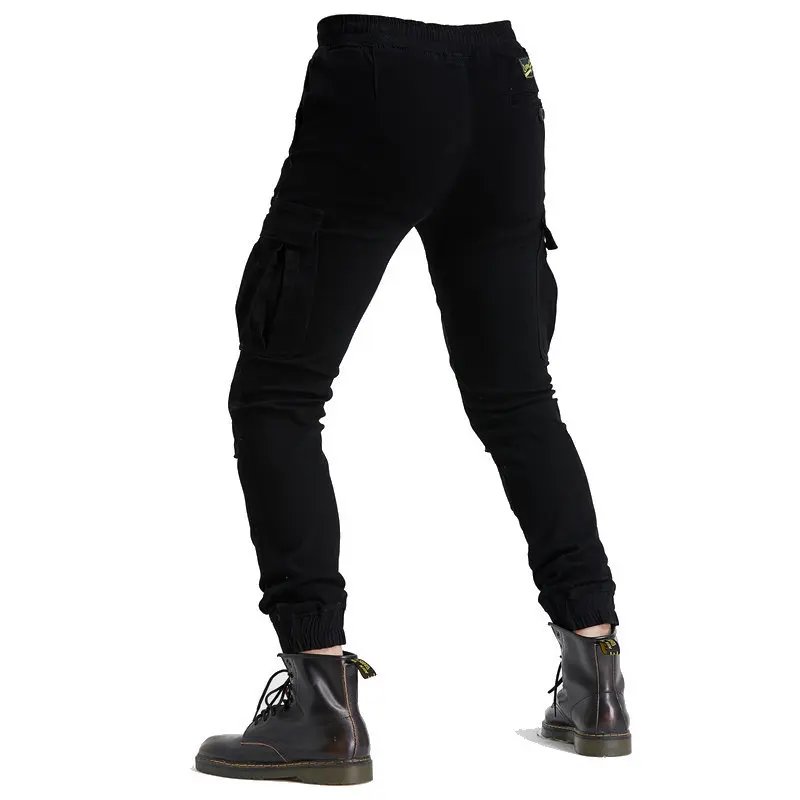 Motorcycle Pants Tear Resistant Moto Protection Camouflage Motocross Pants with CE Protective Gear Men Overalls Cargo Pants Men