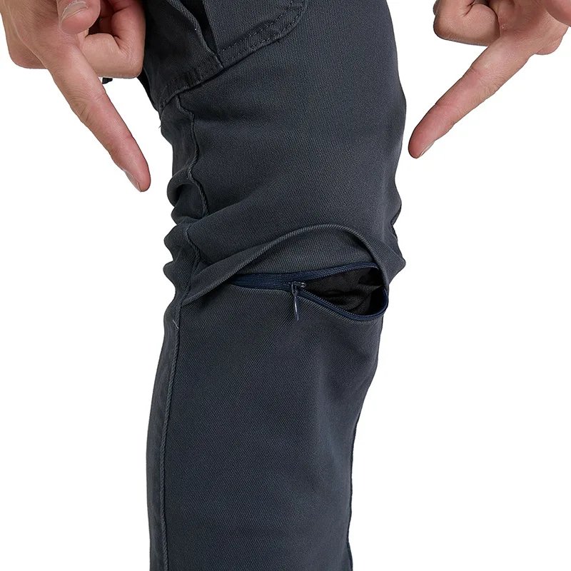 Motorcycle Pants Tear Resistant Moto Protection Camouflage Motocross Pants with CE Protective Gear Men Overalls Cargo Pants Men