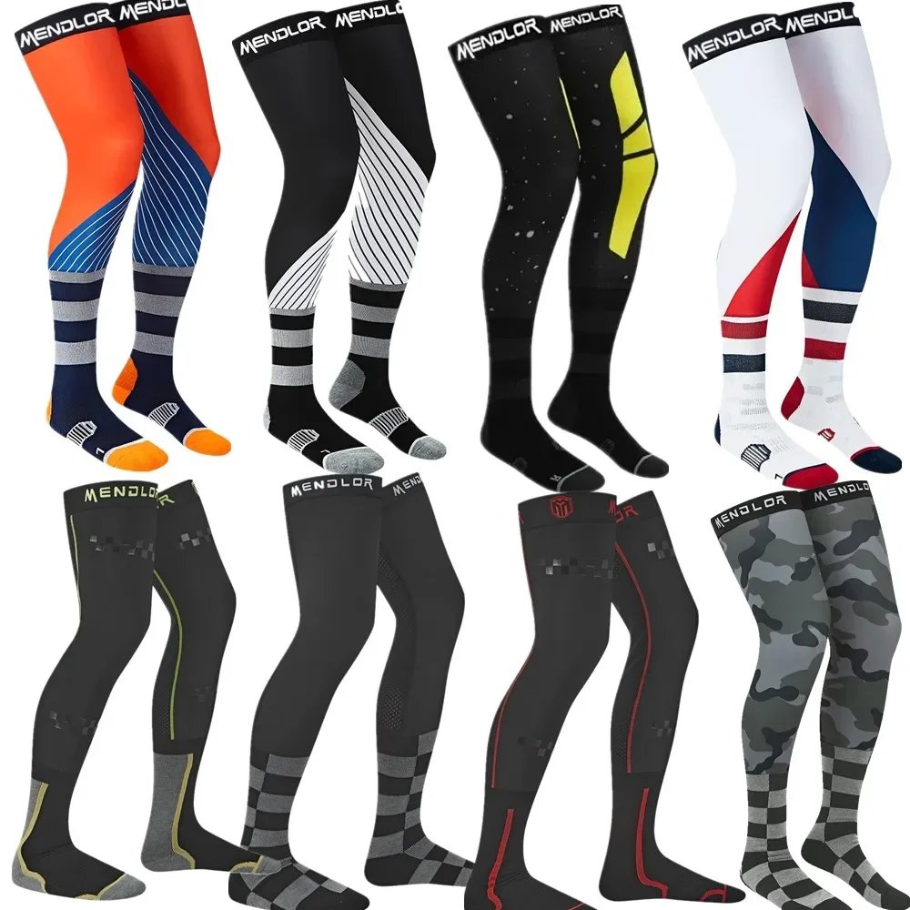 2025 MENDLOR Off-Road Motorcycle Riding Long Socks Eight Color Bicycle Riding Long Socks Fast Drying Breathable