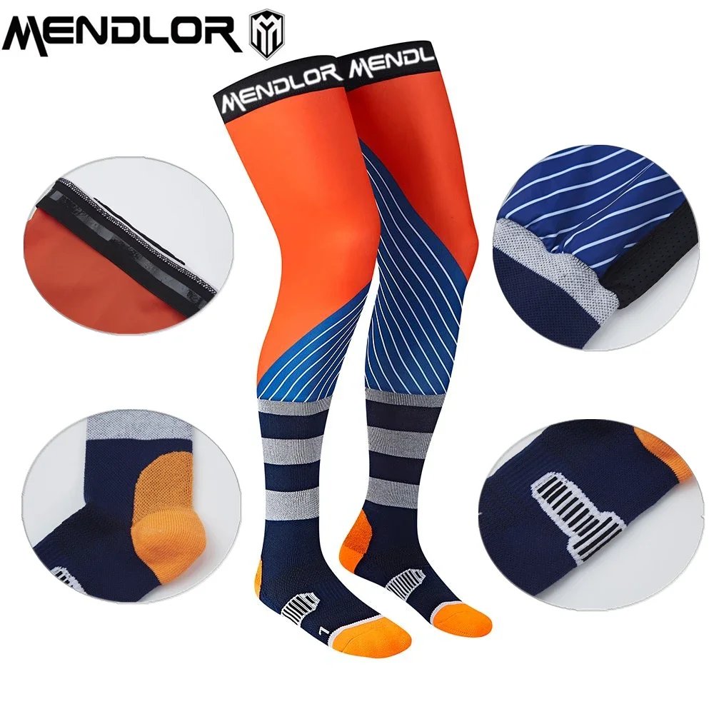 2025 MENDLOR Off-Road Motorcycle Riding Long Socks Eight Color Bicycle Riding Long Socks Fast Drying Breathable
