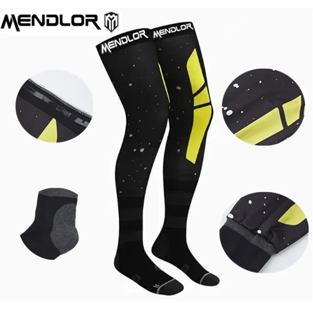 2025 MENDLOR Off-Road Motorcycle Riding Long Socks Eight Color Bicycle Riding Long Socks Fast Drying Breathable