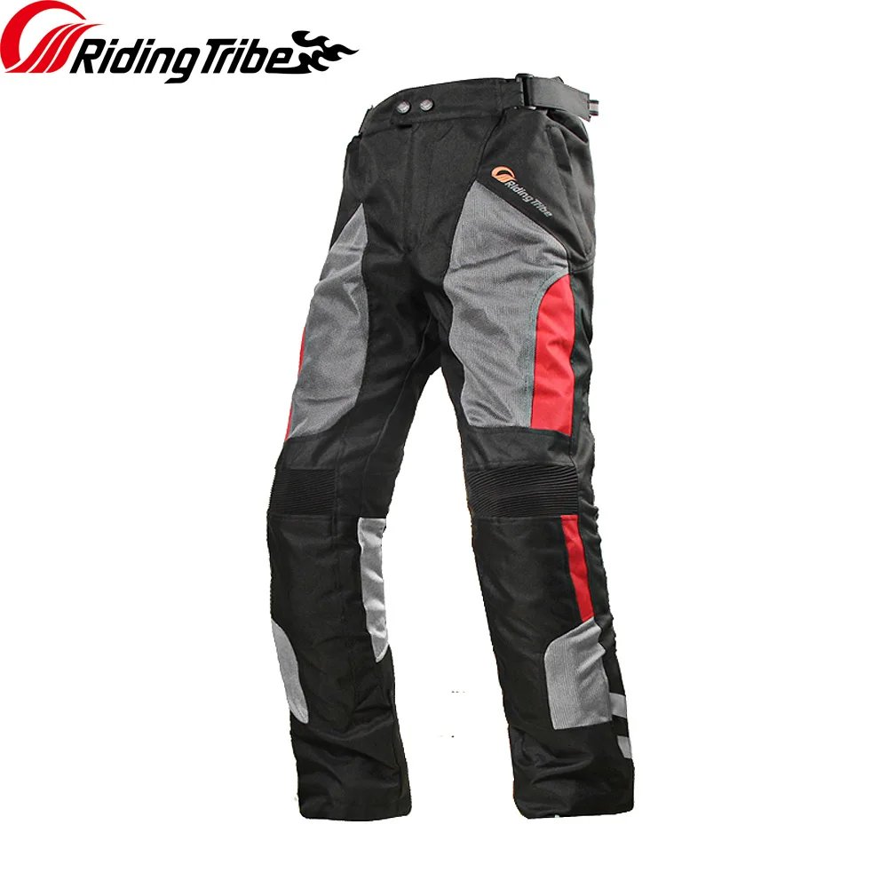 Motorcycle Pants Summer Breathable Winter Warm Motorbike Riding Protective Waterproof Trousers with Free Liner and Kneepads HP12