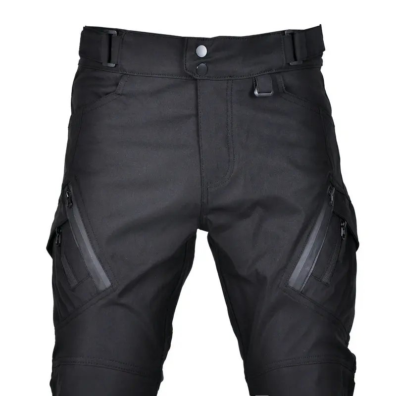 Waterproof Motorcycle Riding Pants All-Season Reflective Strip Adjustable Waistband Knee & Hip Pad for Outdoor Riding pants Waterproof Motorcycle Riding Pants All-Season Reflective Strip Adjustable Waistband Knee & Hip Pad for Outdoor Riding pants