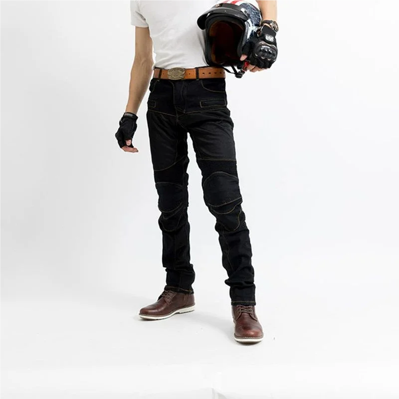New style spring and summer breathable motorcycle riding pants rider anti-fall motorcycle jeans men and women protective gear