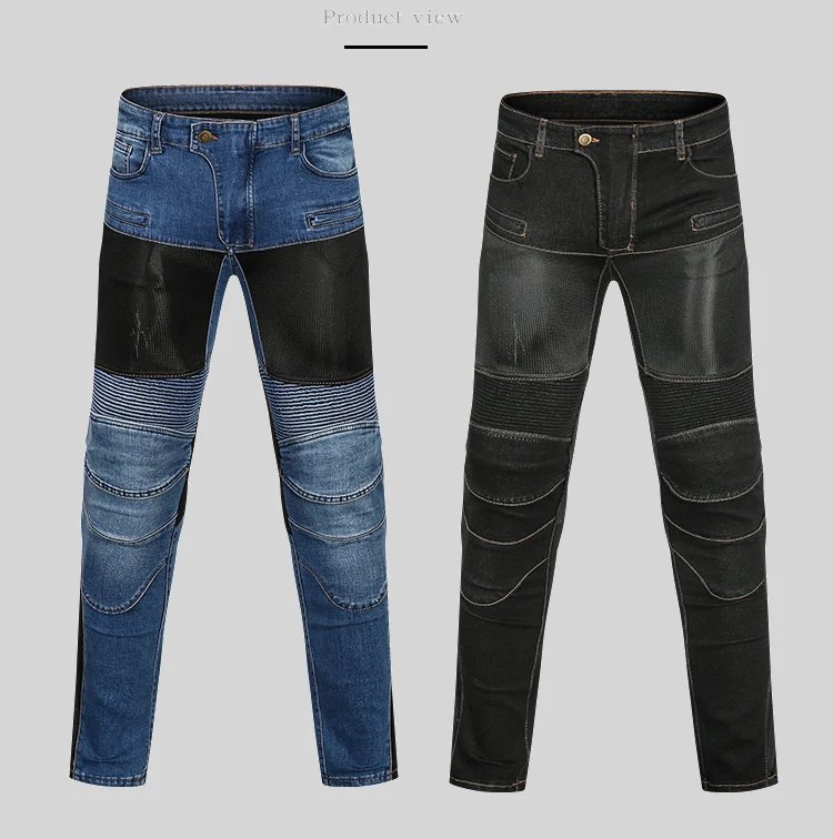 New style spring and summer breathable motorcycle riding pants rider anti-fall motorcycle jeans men and women protective gear New style spring and summer breathable motorcycle riding pants rider anti-fall motorcycle jeans men and women protective gear