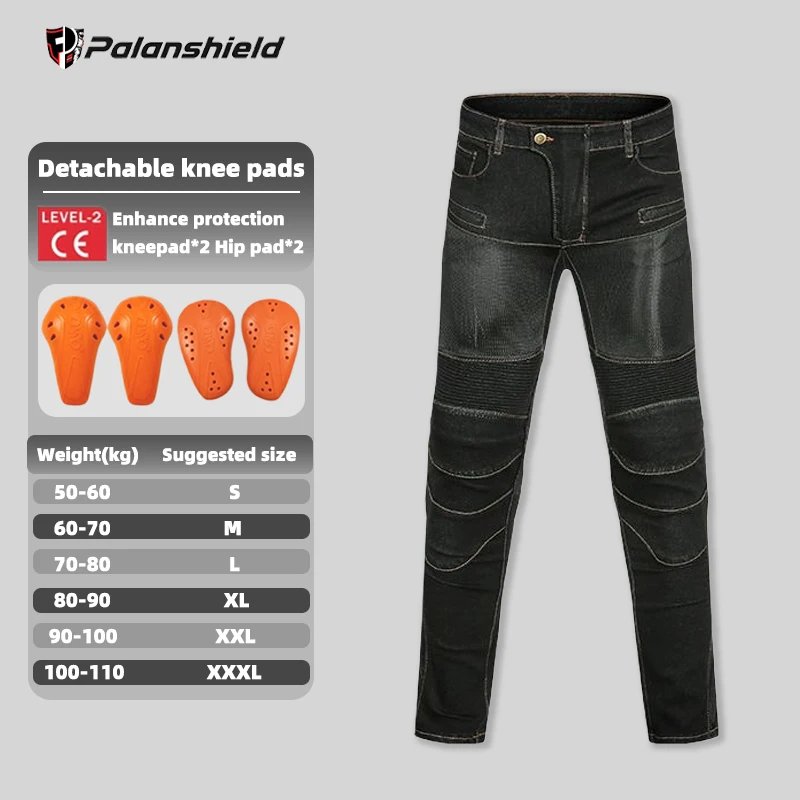 Black With Pads A
