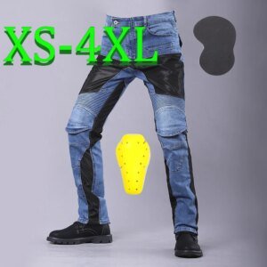 GK-719 Summer Motorcycle Jeans Rider Motorcycle Travel Motorcycle Riding Pants Slim and Breathable