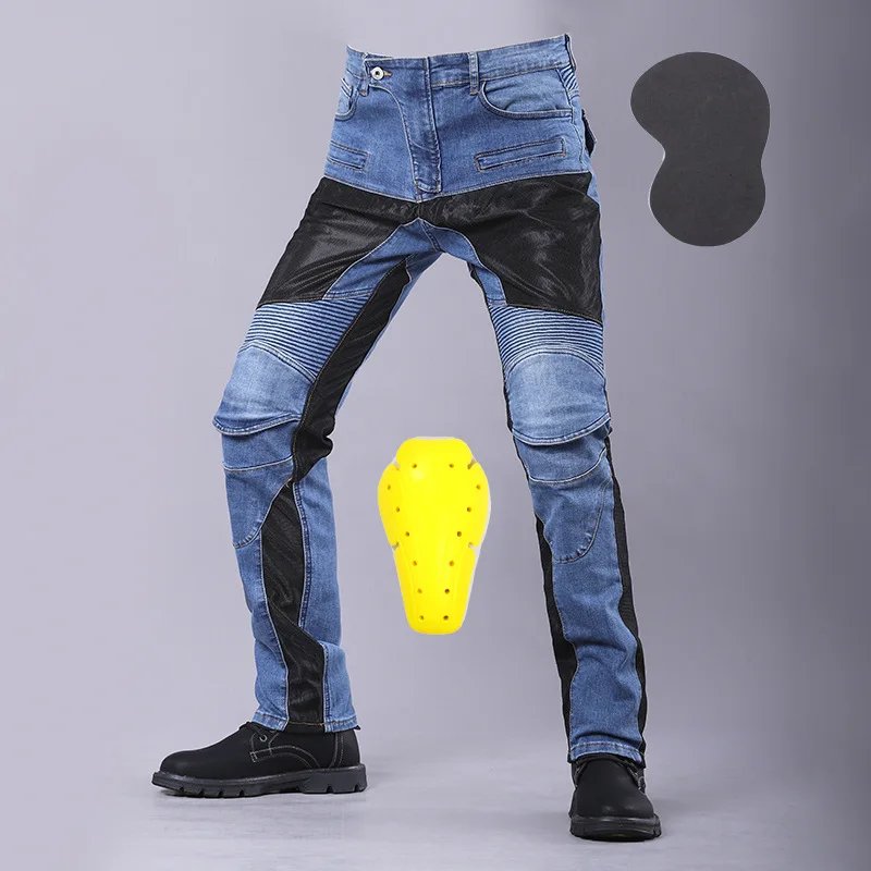 GK-719 Summer Motorcycle Jeans Rider Motorcycle Travel Motorcycle Riding Pants Slim and Breathable GK-719 Summer Motorcycle Jeans Rider Motorcycle Travel Motorcycle Riding Pants Slim and Breathable