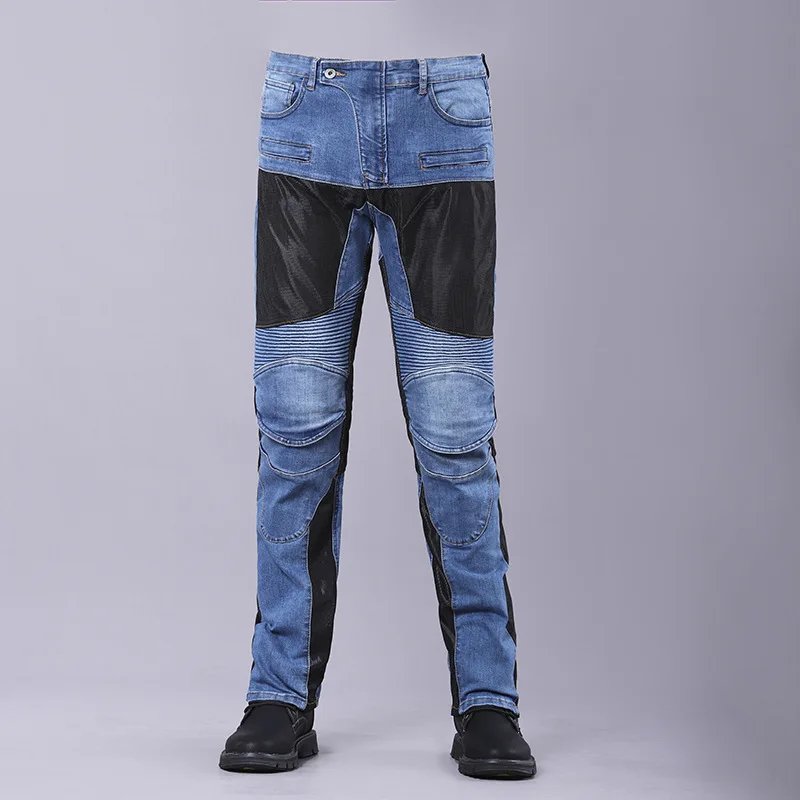 GK-719 Summer Motorcycle Jeans Rider Motorcycle Travel Motorcycle Riding Pants Slim and Breathable GK-719 Summer Motorcycle Jeans Rider Motorcycle Travel Motorcycle Riding Pants Slim and Breathable