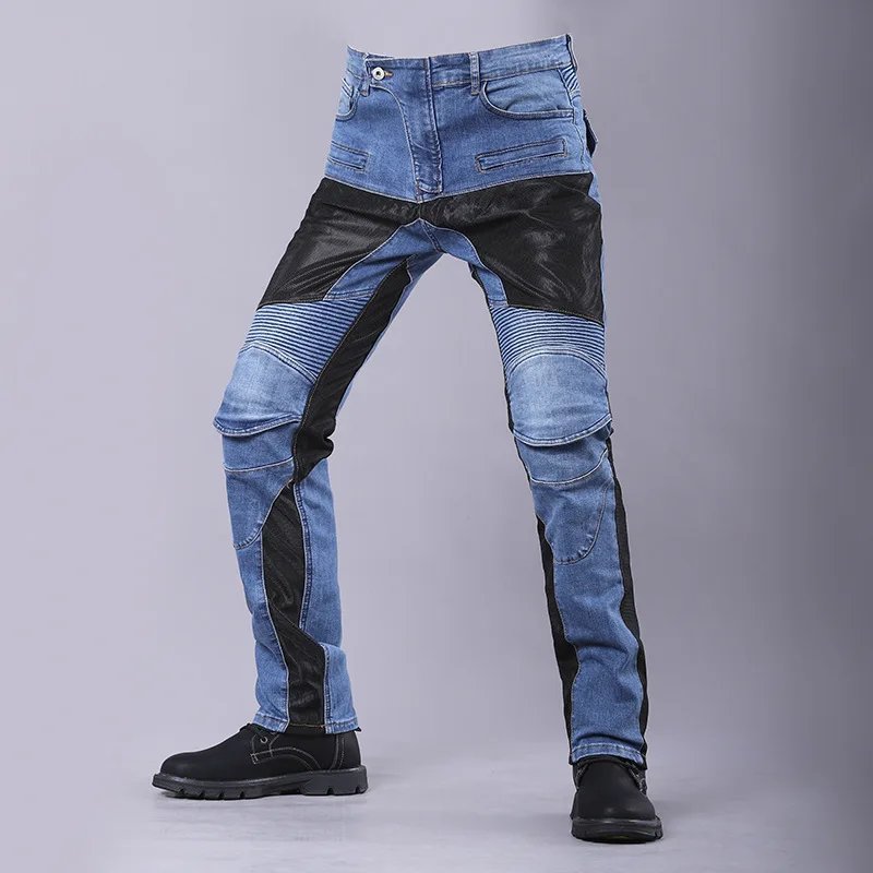 GK-719 Summer Motorcycle Jeans Rider Motorcycle Travel Motorcycle Riding Pants Slim and Breathable GK-719 Summer Motorcycle Jeans Rider Motorcycle Travel Motorcycle Riding Pants Slim and Breathable