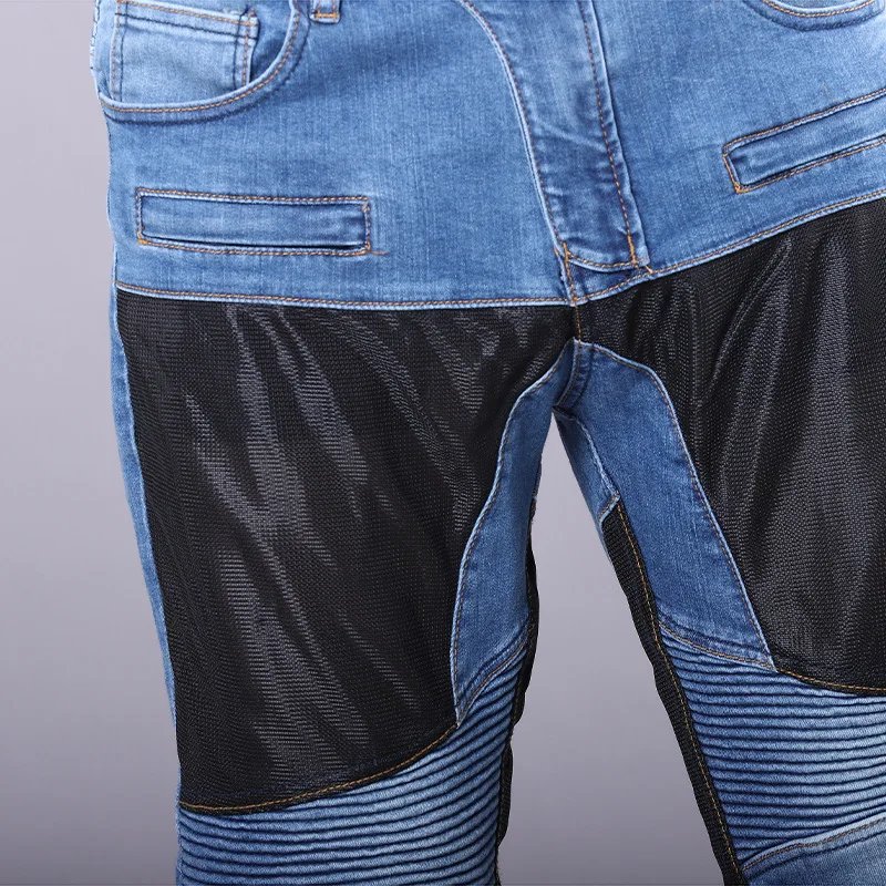 GK-719 Summer Motorcycle Jeans Rider Motorcycle Travel Motorcycle Riding Pants Slim and Breathable GK-719 Summer Motorcycle Jeans Rider Motorcycle Travel Motorcycle Riding Pants Slim and Breathable