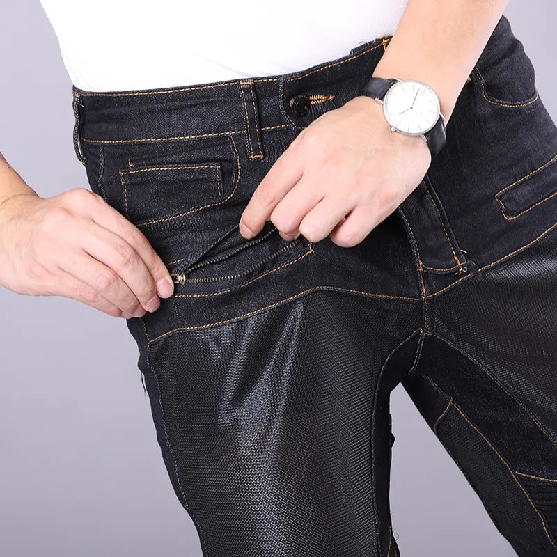 GK-719 Summer Motorcycle Jeans Rider Motorcycle Travel Motorcycle Riding Pants Slim and Breathable GK-719 Summer Motorcycle Jeans Rider Motorcycle Travel Motorcycle Riding Pants Slim and Breathable