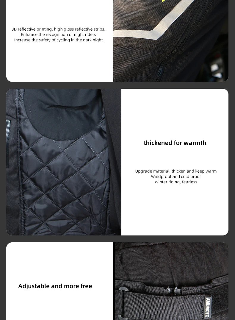AMU Motorcycle Quick-Release Pants Winter Warm Motorbike Pants Men Women Windproof Anti-fall Motocross Quick Take Off Trousers AMU Motorcycle Quick-Release Pants Winter Warm Motorbike Pants Men Women Windproof Anti-fall Motocross Quick Take Off Trousers