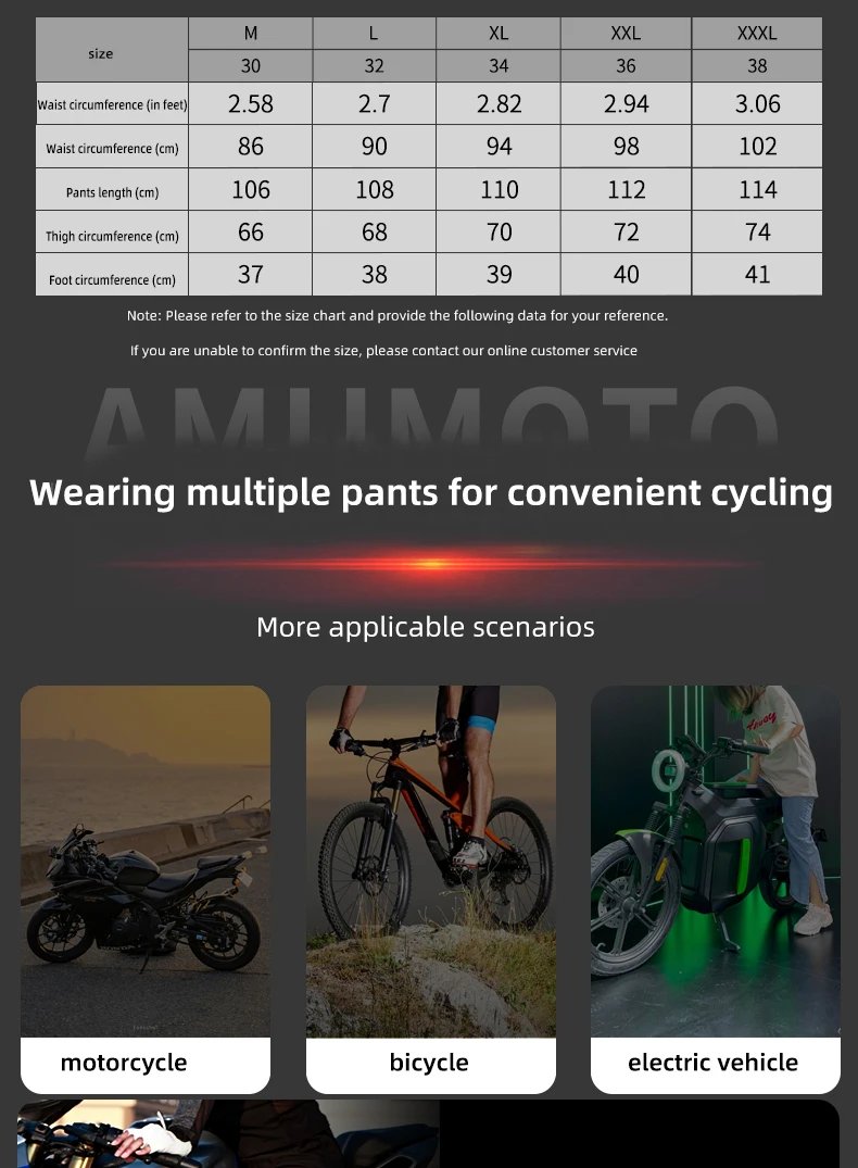 AMU Motorcycle Quick-Release Pants Winter Warm Motorbike Pants Men Women Windproof Anti-fall Motocross Quick Take Off Trousers AMU Motorcycle Quick-Release Pants Winter Warm Motorbike Pants Men Women Windproof Anti-fall Motocross Quick Take Off Trousers