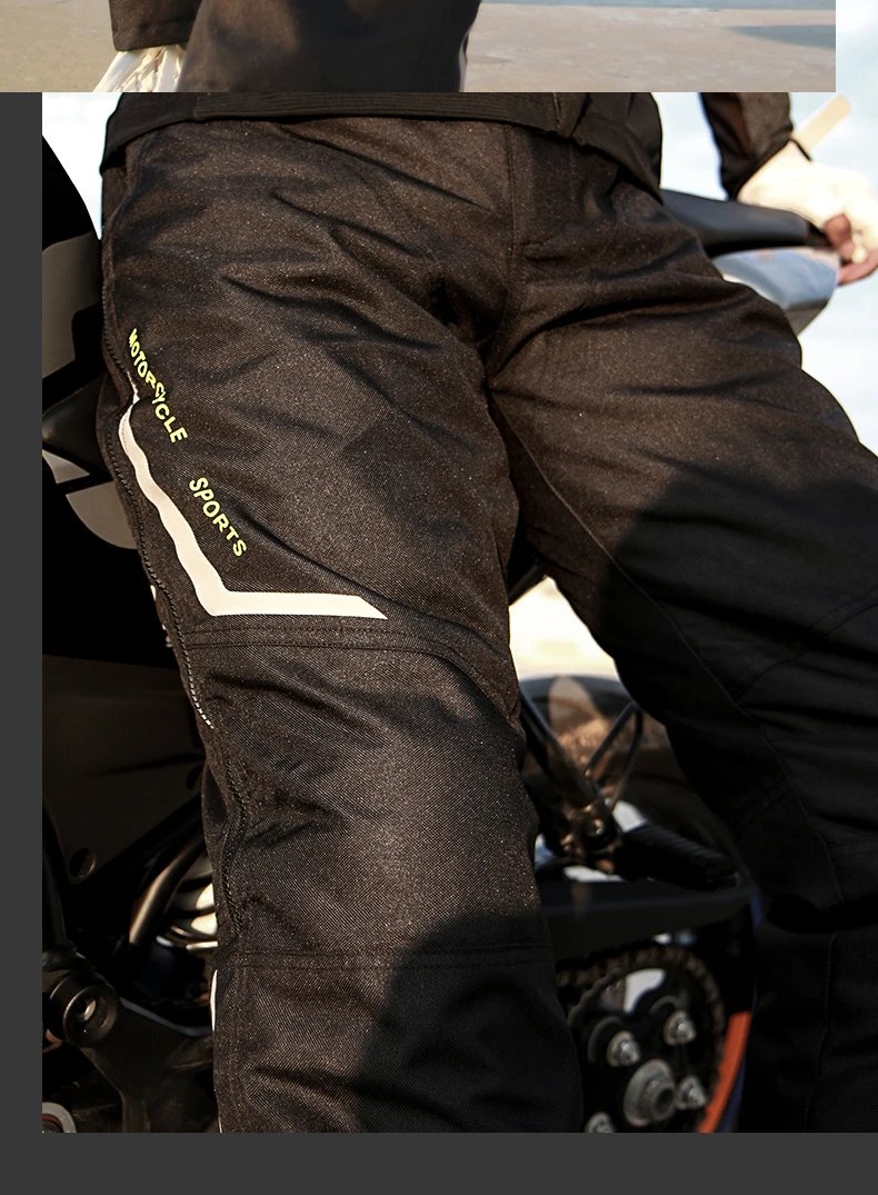 AMU Motorcycle Quick-Release Pants Winter Warm Motorbike Pants Men Women Windproof Anti-fall Motocross Quick Take Off Trousers AMU Motorcycle Quick-Release Pants Winter Warm Motorbike Pants Men Women Windproof Anti-fall Motocross Quick Take Off Trousers