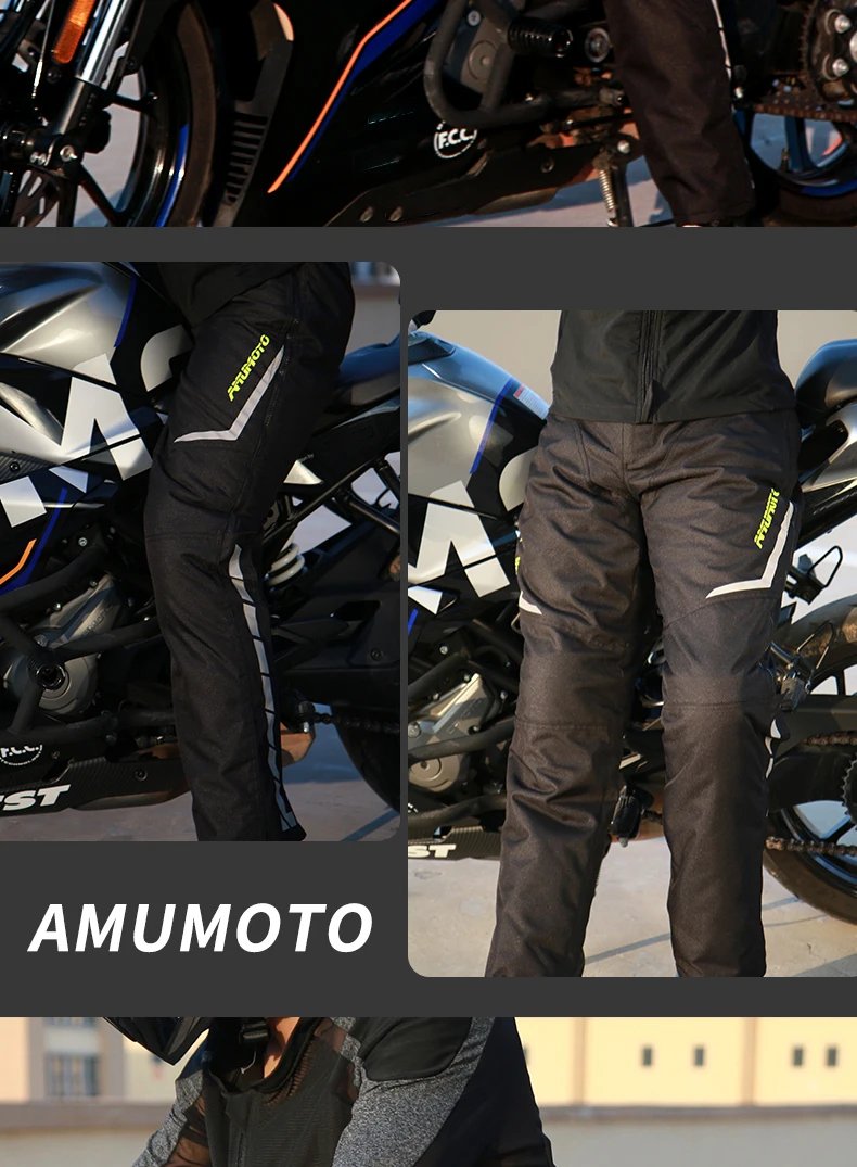 AMU Motorcycle Quick-Release Pants Winter Warm Motorbike Pants Men Women Windproof Anti-fall Motocross Quick Take Off Trousers AMU Motorcycle Quick-Release Pants Winter Warm Motorbike Pants Men Women Windproof Anti-fall Motocross Quick Take Off Trousers