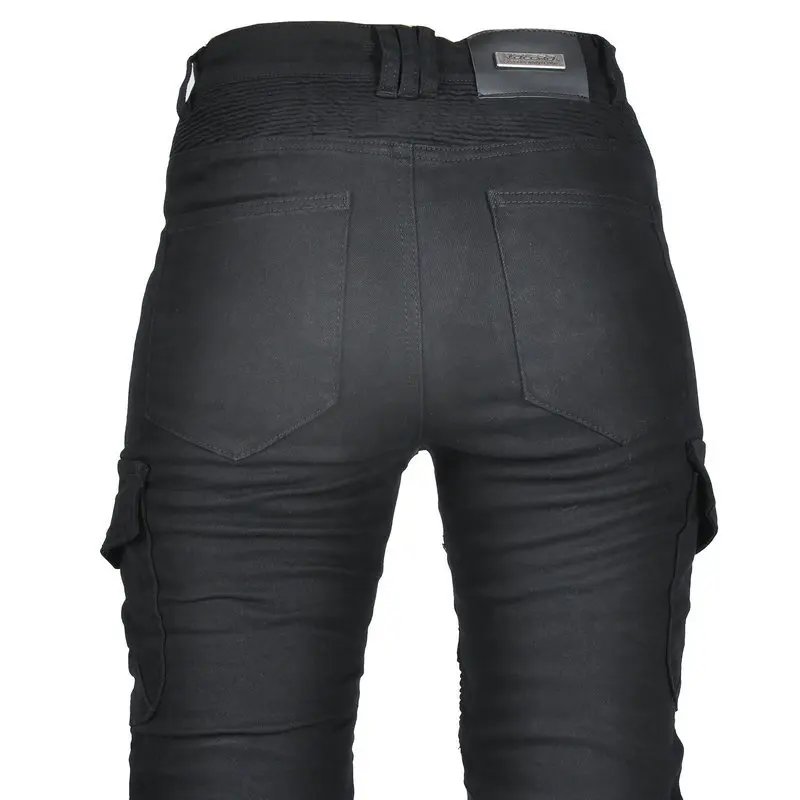 New Double Zipper Metal Style Motocross Moto Trousers Men For Woman Outdoor Riding Jeans With Protective Gear Motorcycle Pants New Double Zipper Metal Style Motocross Moto Trousers Men For Woman Outdoor Riding Jeans With Protective Gear Motorcycle Pants