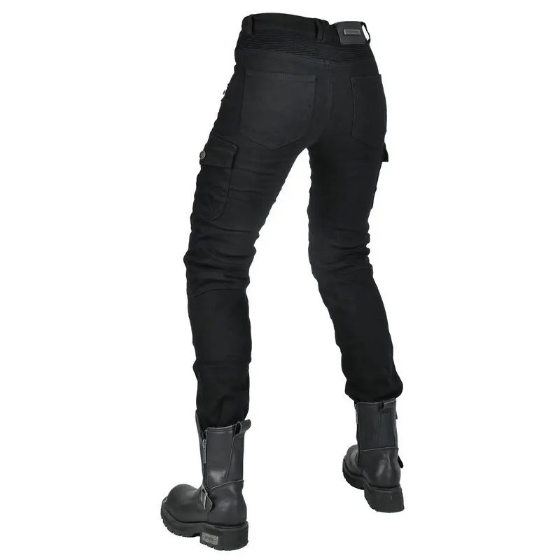 New Double Zipper Metal Style Motocross Moto Trousers Men For Woman Outdoor Riding Jeans With Protective Gear Motorcycle Pants New Double Zipper Metal Style Motocross Moto Trousers Men For Woman Outdoor Riding Jeans With Protective Gear Motorcycle Pants