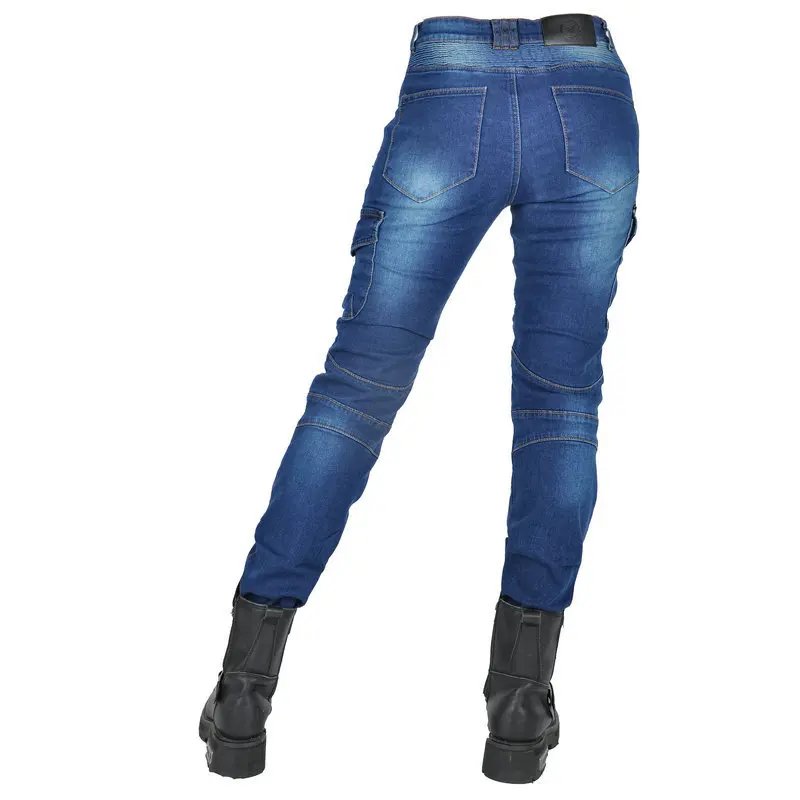 New Double Zipper Metal Style Motocross Moto Trousers Men For Woman Outdoor Riding Jeans With Protective Gear Motorcycle Pants New Double Zipper Metal Style Motocross Moto Trousers Men For Woman Outdoor Riding Jeans With Protective Gear Motorcycle Pants
