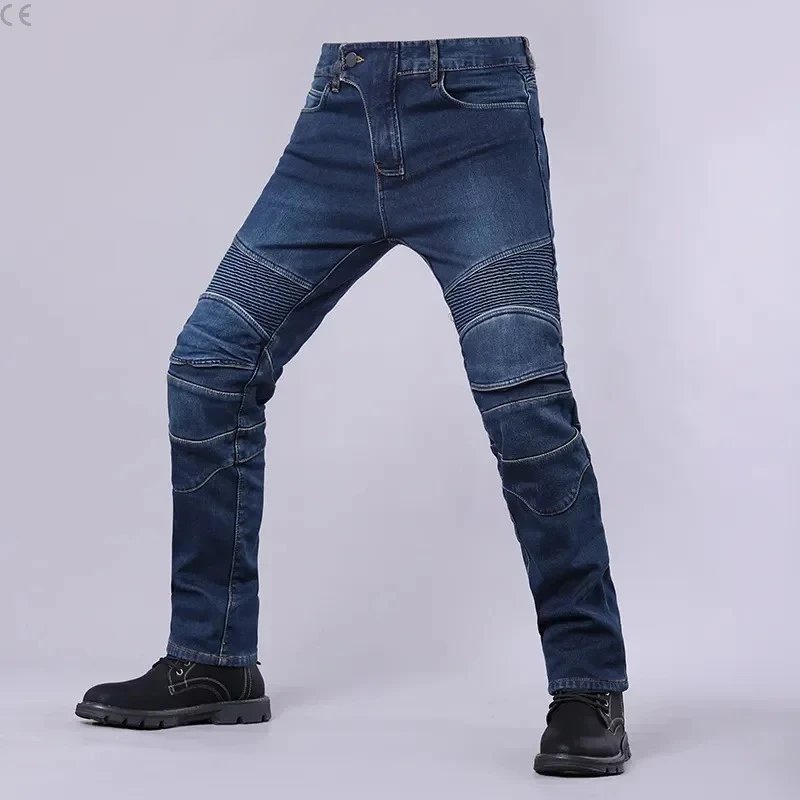 New Motorcycle Pants, Riding Jeans, Anti-fall, Classic Motorcycle Rider Pants, Racing Pants for All Seasons New Motorcycle Pants, Riding Jeans, Anti-fall, Classic Motorcycle Rider Pants, Racing Pants for All Seasons