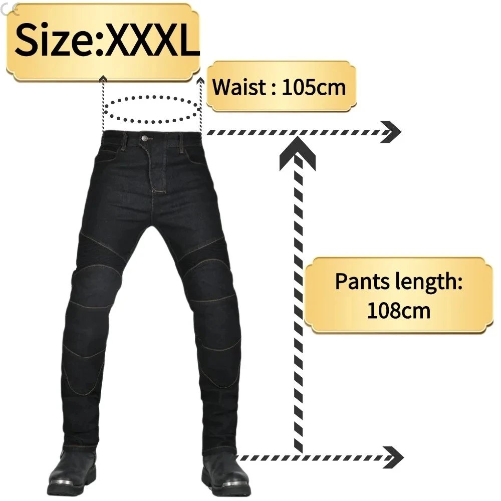 New Motorcycle Pants, Riding Jeans, Anti-fall, Classic Motorcycle Rider Pants, Racing Pants for All Seasons New Motorcycle Pants, Riding Jeans, Anti-fall, Classic Motorcycle Rider Pants, Racing Pants for All Seasons