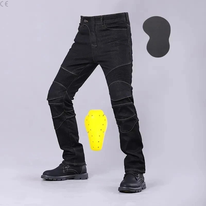 New Motorcycle Pants, Riding Jeans, Anti-fall, Classic Motorcycle Rider Pants, Racing Pants for All Seasons New Motorcycle Pants, Riding Jeans, Anti-fall, Classic Motorcycle Rider Pants, Racing Pants for All Seasons