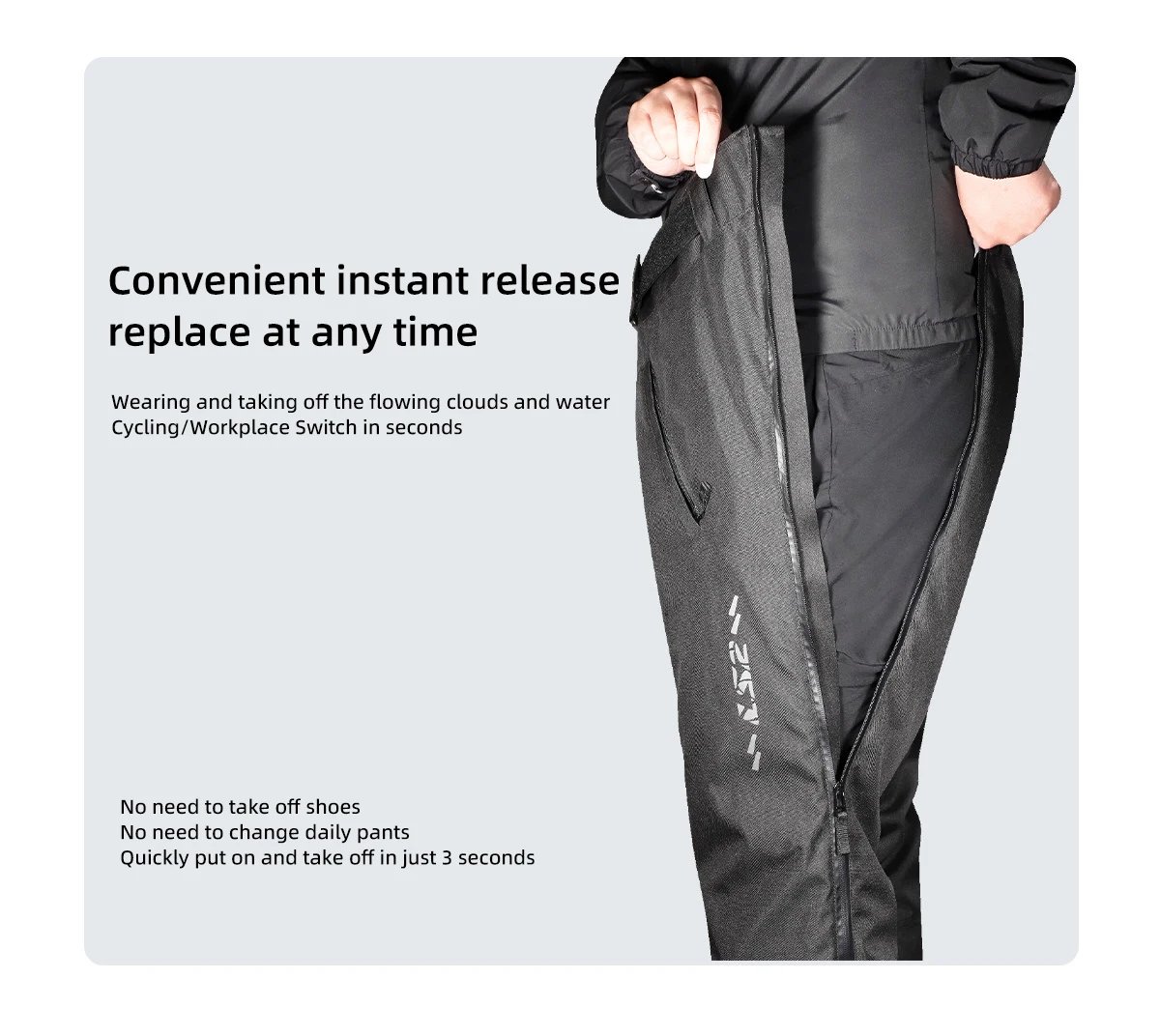 LS2 Original Motorcycle Pants Winter Warm Waterproof Quick Take Off Pants Off-Road Men CE Anti-fall Rider Quick-Release Trousers LS2 Original Motorcycle Pants Winter Warm Waterproof Quick Take Off Pants Off-Road Men CE Anti-fall Rider Quick-Release Trousers